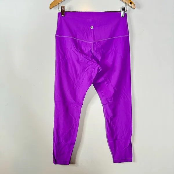 Lululemon‎ Align High-Rise Pant 25" Moonlit Magenta Size 10 - Image 5