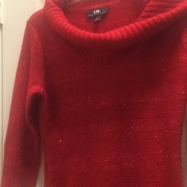 FINAL MARKDOWN I.n San Francisco Sparkly ladies sweater small - Image 2