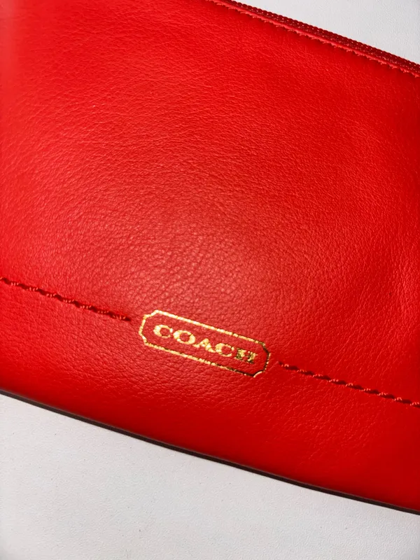Coach Leather Wristlet - Image 2