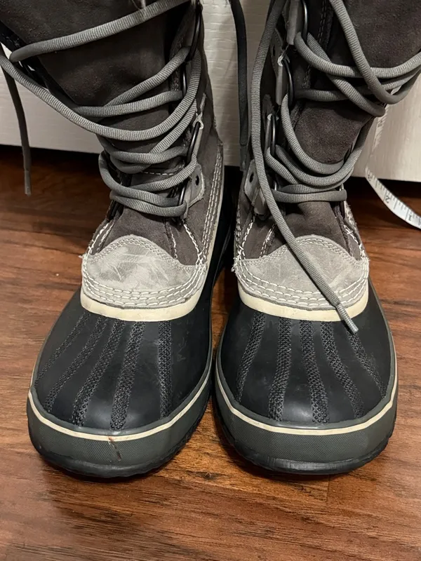 Sorel Joan of Arctic Waterproof Winter Faux Fur Boots Gorp Granola Snow‎ - Image 4
