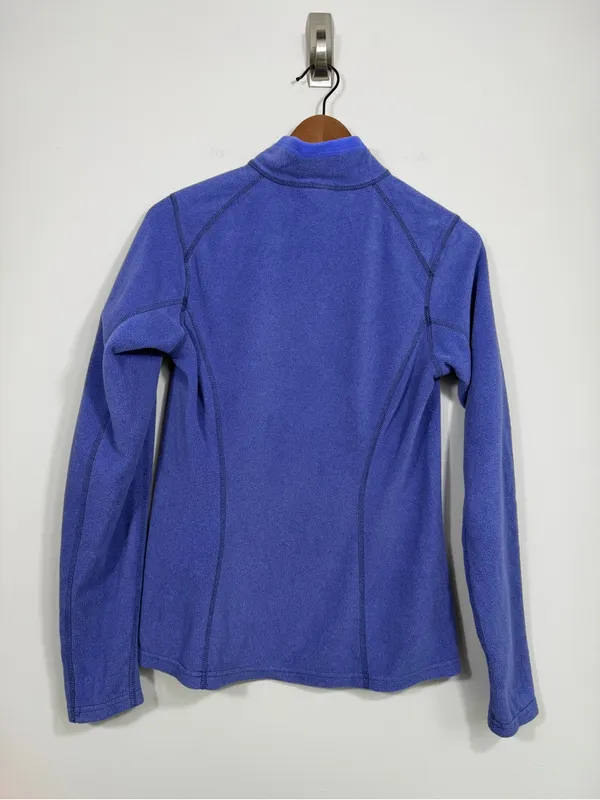 The North Face Women’s S Purple Blue 1/4 Zip Fleece Pullover Outdoor - Image 2