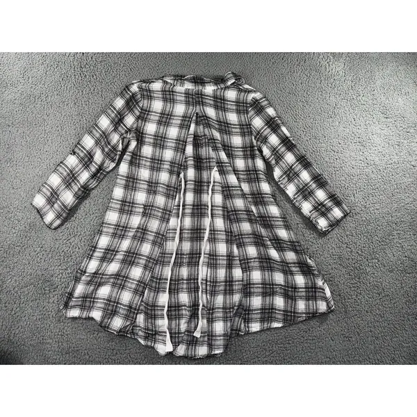 Altar'd State Tunic Shirt Women Small 3/4 Sleeve Button Up Tie Back‎ Cottagecore - Image 2