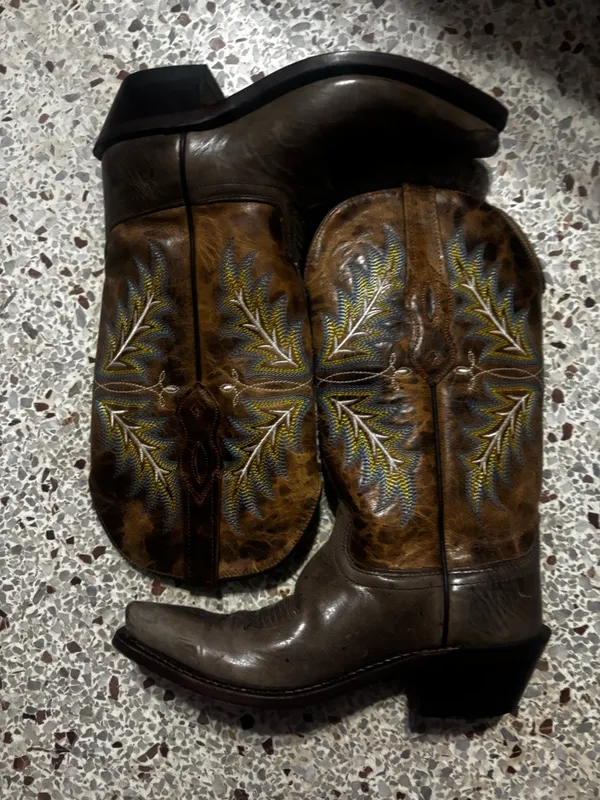 Old West Women's Fashion Wear Boots, model LF1612 size 5 - Image 3