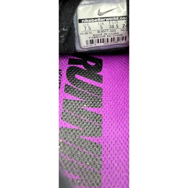 Nike Womens Running Shoes‎ 7.5 Zoom Pegasus 32 Purple Sneakers - Image 5