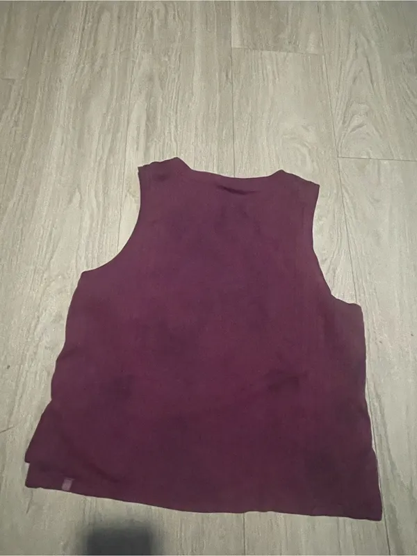 lululemon athletica Sleeveless Mock Neck Tank - Maroon - Image 2