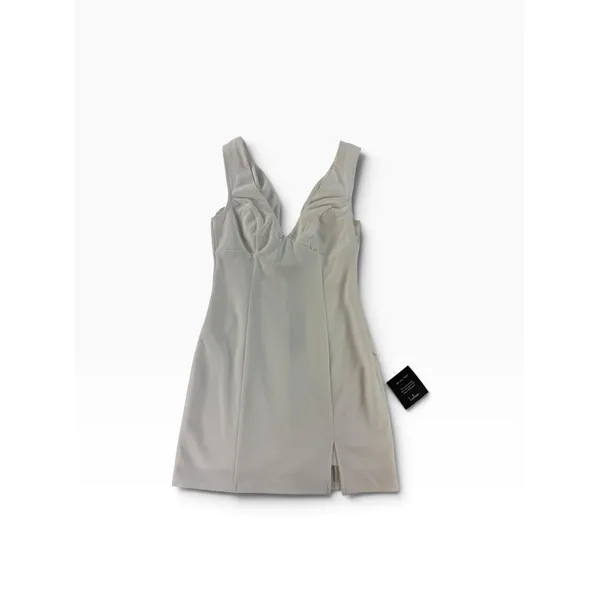 Lulus White Halter Mini Dress  S - Image 3
