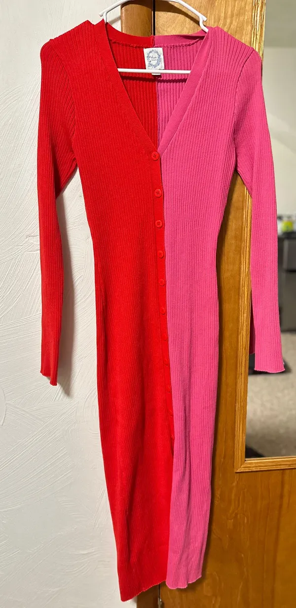 Zoe Colorblock Midi Dress - Image 3