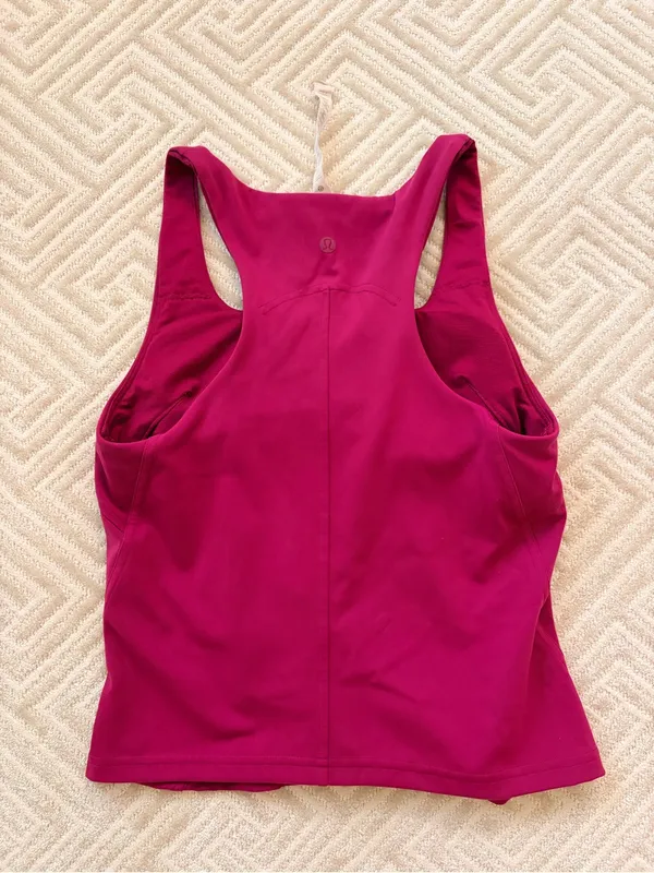 Lululemon InStill Tank Top Magenta Purple - Image 5