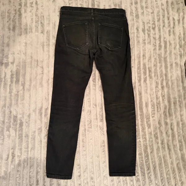 Everlane Womens Skinny Jeans Washed Black Stretch Denim Size‎ 28 Regular - Image 3