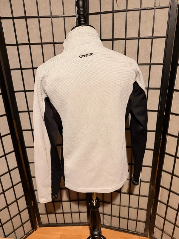 Spyder bicolor textured granular sport athletic outdoor fit winter soft inside - Image 3