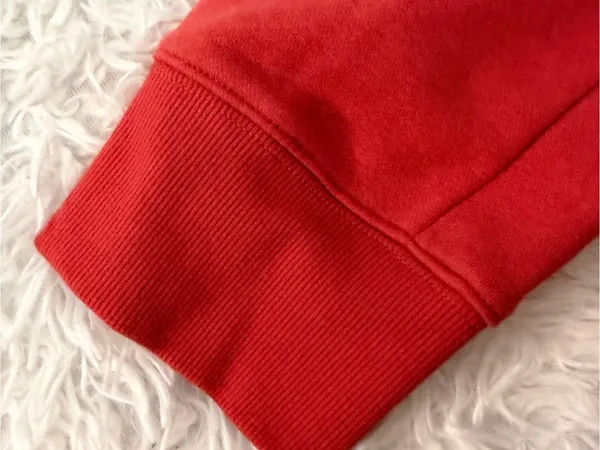 Reebok Red Fleece Jogger Sweatpants Women’s Small NWOT Athleisure - Image 5