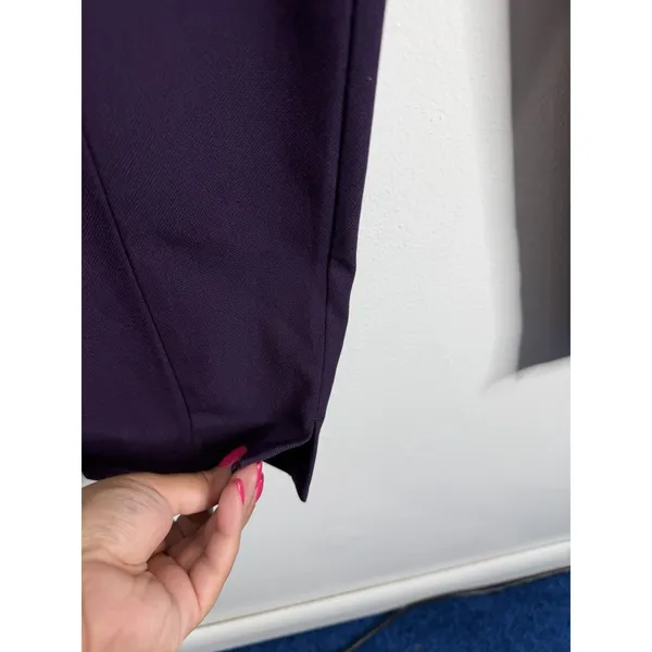 Ann‎ Taylor Natalie Pant Size 12 Aubergine Career Wear Office Business Casual - Image 7