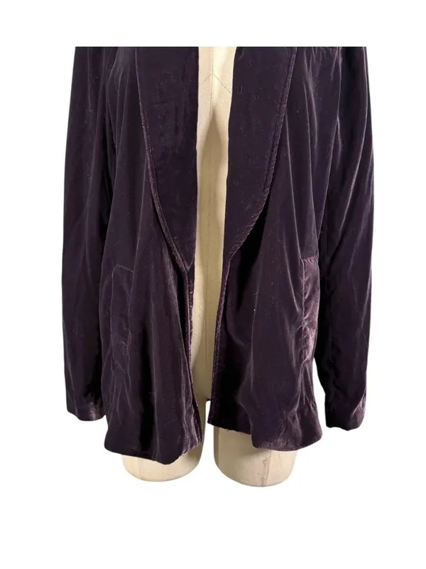 Free People Yesterdays Muse Velvet Jacket Size Small - Image 7