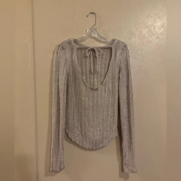 NWOT Free People Intimately Let's Dance Long Sleeve top sz S - Image 2