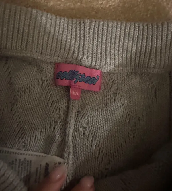Edikted knit pants - Image 2