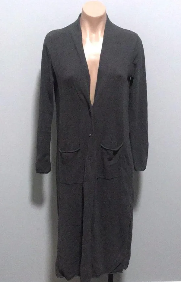 Barefoot Dreams Cozychic Ultra Lite Duster Gray - Image 2