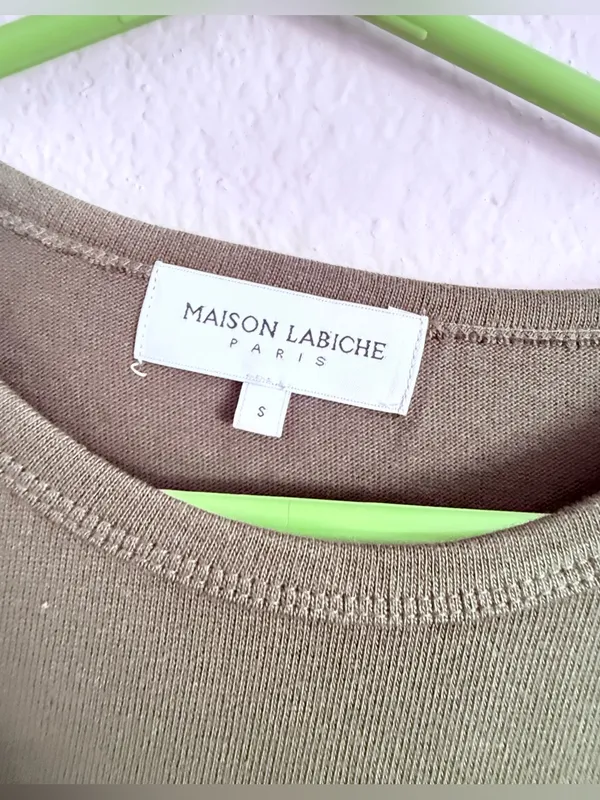 Maison Labiche Paris “Very Busy” Montpar Sailor Long Sleeve Striped Shirt Size S - Image 4