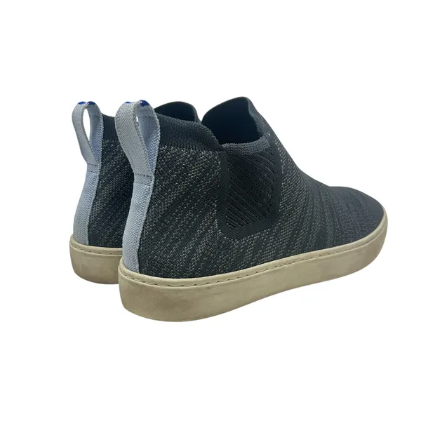 Rothy's The‎ Chelsea Knitted Ankle Sneaker Boots Graphite Melange Gray Size 9 - Image 7