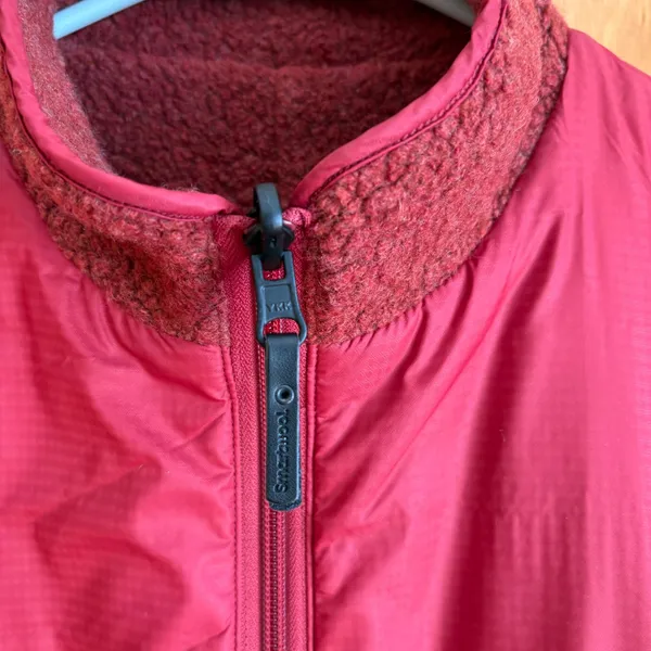 Smartwool Hudson Trail Reversible Vest Women Size‎ S Red SW019268 Fleece Quilted - Image 6