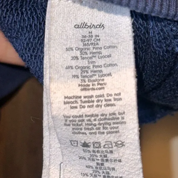 Allbirds Women Long Sleeve R&R Organic‎ Cotton Hoodie - Image 6
