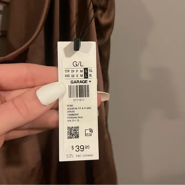NWT Garage Mauve Dress - Image 3