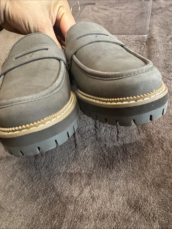 TOMS Cara mule loafers, featuring a slip-on design with a classic penny strap - Image 6