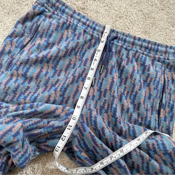Patagonia Women’s Micro D Joger Fleece Pants Pull On Drawstring in Trees Ikat M - Image 12