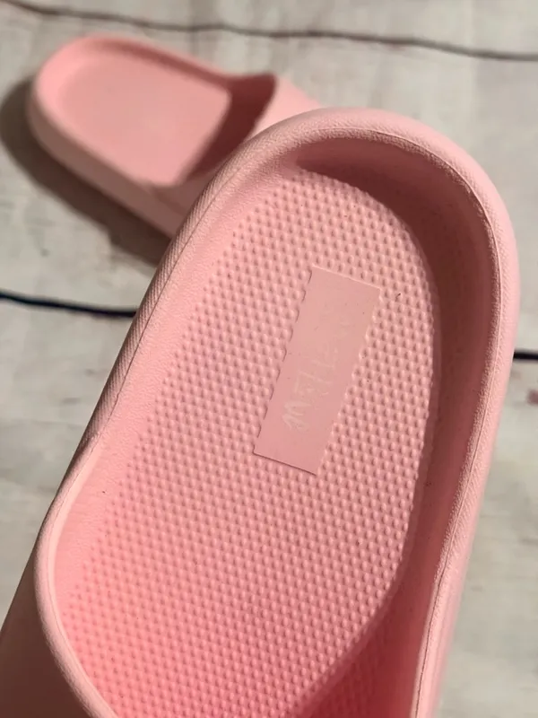 Women's MadLove Pink Slide Sandals - Cushioned Comfort 8 - Image 3