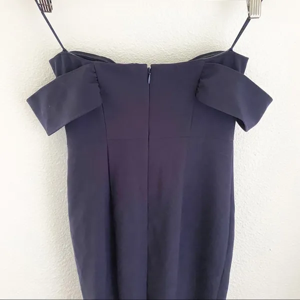 Likely Bartolli Off-Shoulder Mermaid Gown Navy Size‎ 2 NWT - Image 8