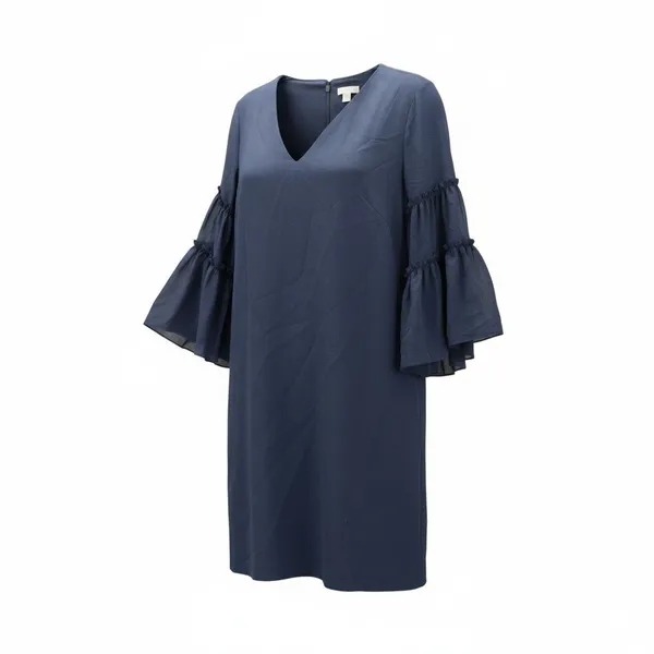 Navy Blue‎ Flare Party Cocktail Wedding Bridesmaid Church Office Dress Plus 18 - Image 2