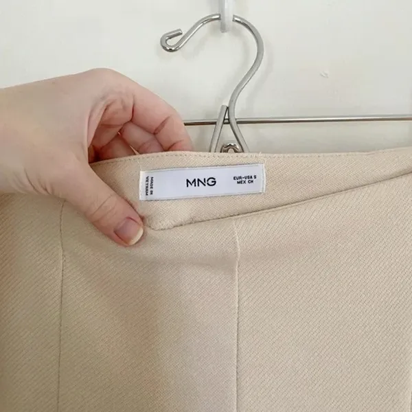 Mango / Slit Hem Pants in Ecru Size S - Image 12