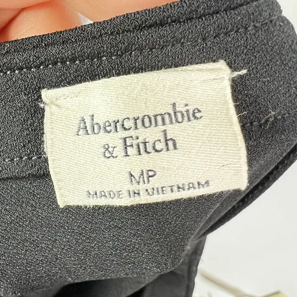 Abercrombie & Fitch Maxi Skirt Medium Petite Black Vacation Beach Cruise‎ - Image 3
