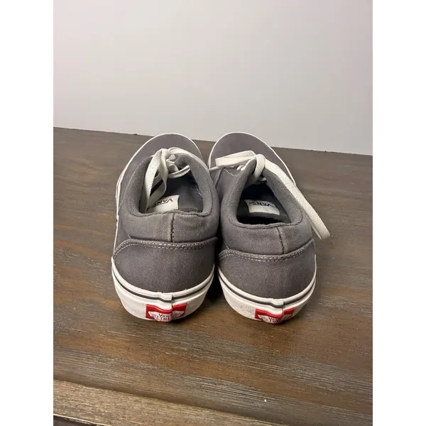 Vans Era Gray Canvas Sneakers Youth 7 Women's 8.5 Classic Skate Shoes - Image 8