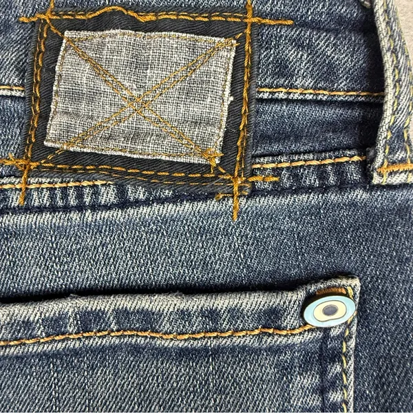 Mavi Alma Bootcut Jeans Women’s 24 Low Rise Stretch Medium Wash Y2K Denim - Image 8