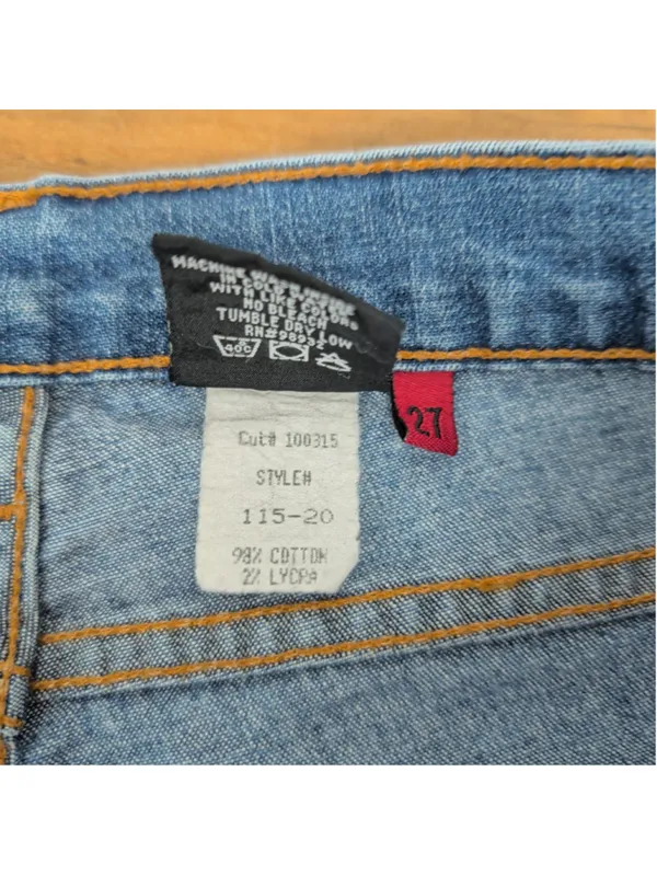 Red Engine USA Made Flared Jeans 27" - Image 3