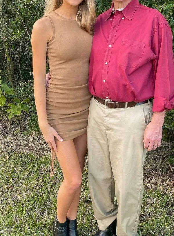 LIONESS Camel Scrunch Mini Dress - Image 6