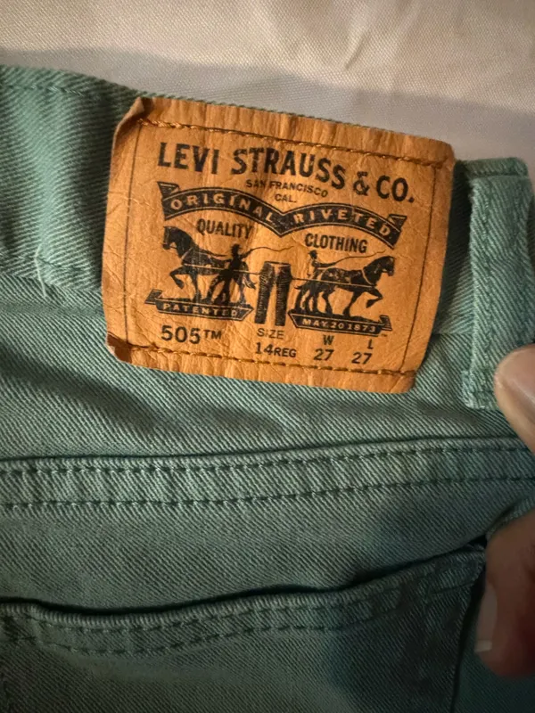 Levi's Women's Green Straight-Leg Jeans - Image 4