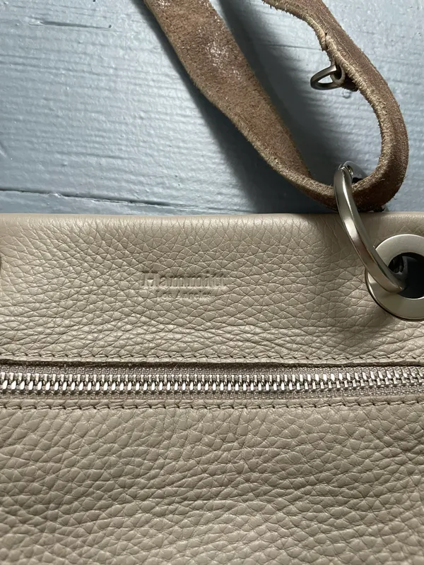 Hammitt Gray Leather Tony SML Crossbody Purse - Image 2