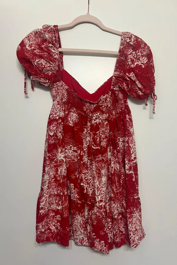 Boutique Dress Red - Image 3