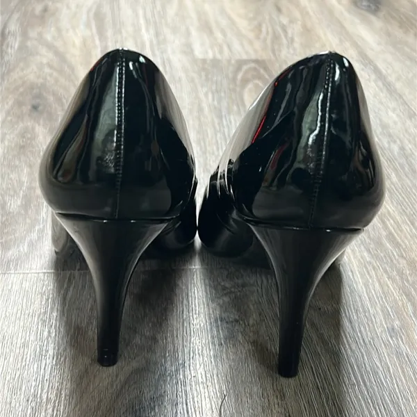 Fergalicious Black Heels Size 7.5 - Image 9