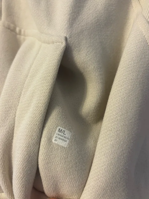 Lululemon Hooded Scuba Half-Zip M/L Bone - Image 3
