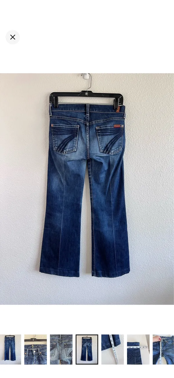 7 for all mankind dojo size 25  - Image 3