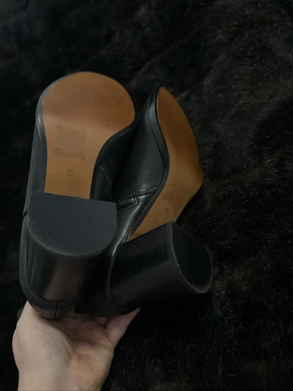 Madewell The Mira Side-Seam Women's 8 Ankle Boot in Black Leather - Image 6