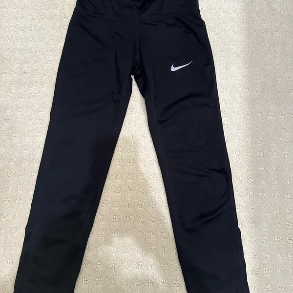 Nike Dri-FIT Black Running Leggings Women’s Small - Image 2