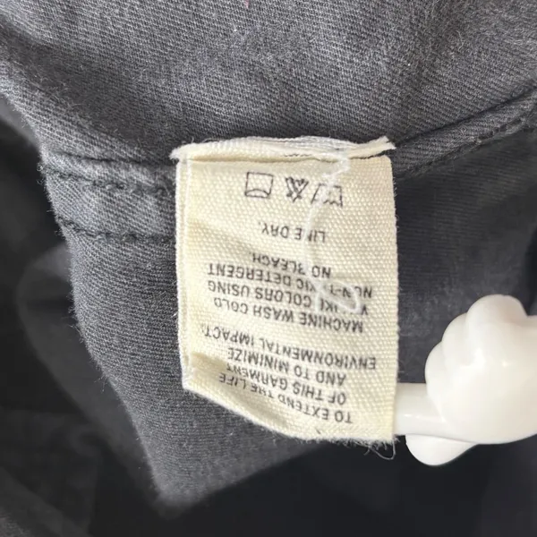 Alex Mill Expedition Jumpsuit Washed Black Tencel‎ Cotton Boiler Suit XS - Image 7