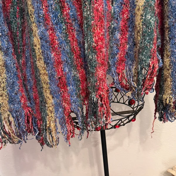 ⛽️⛽️⛽️BOGOHO⛽️⛽️⛽️POL Multicolor Striped Women's Sweater-size medium - Image 3