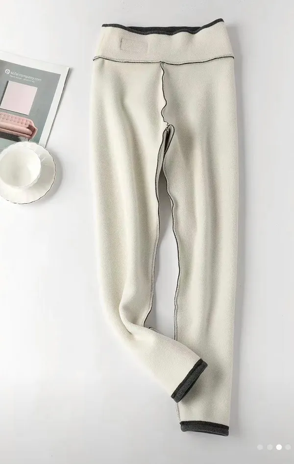 Thermal Leggings Black Size XS - Image 2
