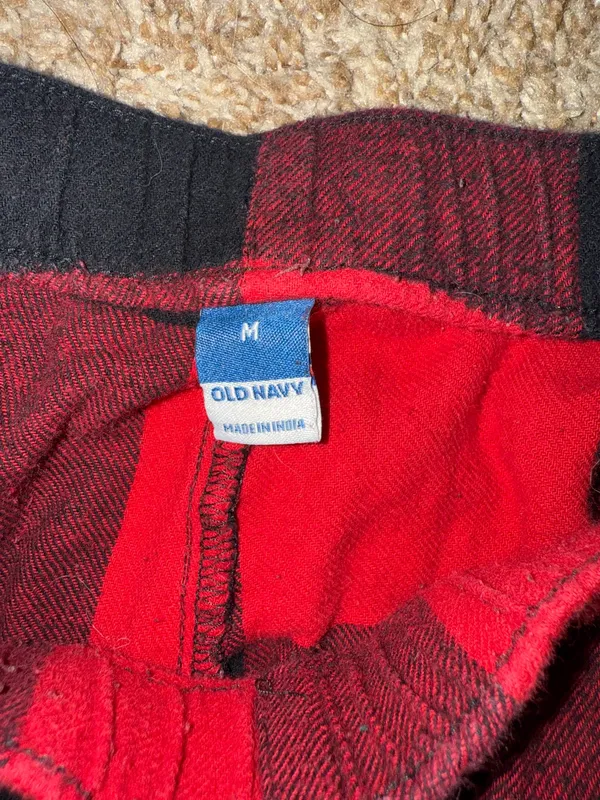 Old Navy Plaid Pajama Pants - Image 3