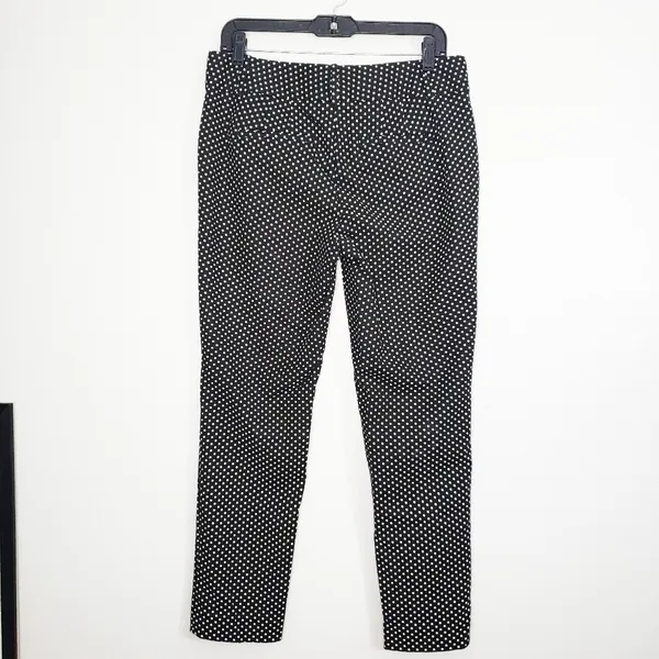 White House Black Market Ankle Polka Dot Pants - Image 3