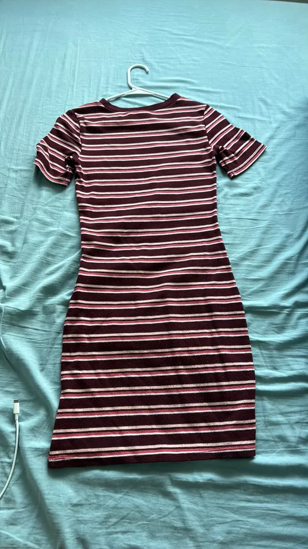 H&M Dress Bodycon Striped - Image 2